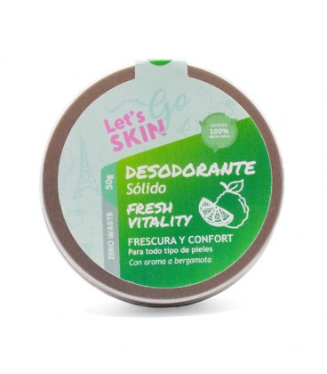 DESODORANTE SOLIDO LET'S SKIN FRESH VITALITY